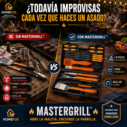 MasterGrill™ | Todo listo para compartir un gran asado